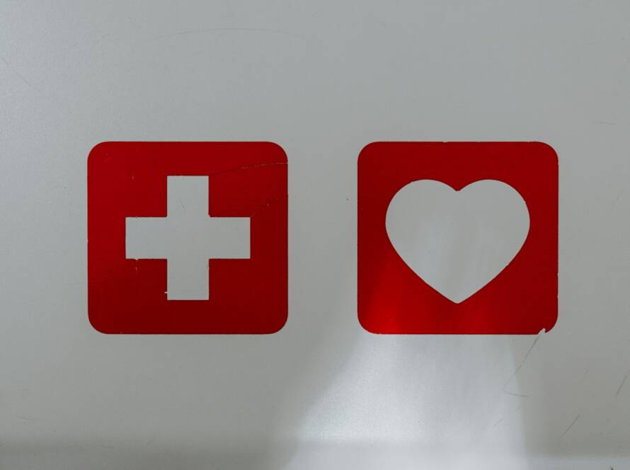 red and white x logo